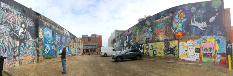 Freak Alley Downtown Boise, Idaho