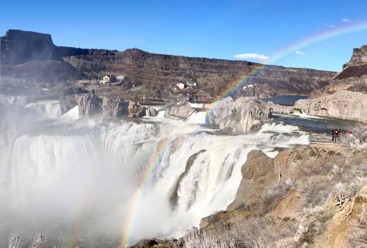 Shoshone Falls Rainbow