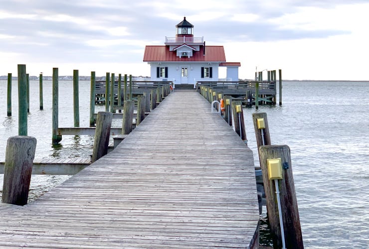 Roanoke Marshes Lighthouse Boardwalk