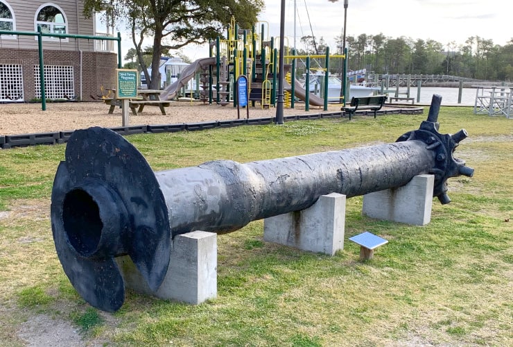 Roanoke Marshes Lighthouse Helical Screw Pile