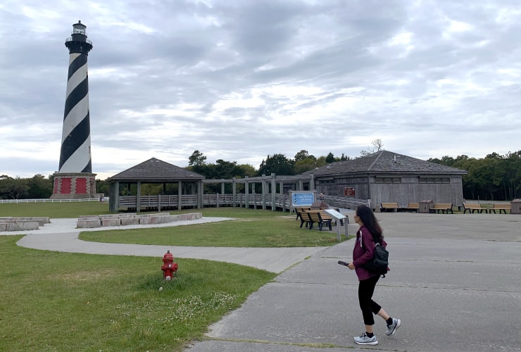 First Look at the Cape Hatteras Lighthouse