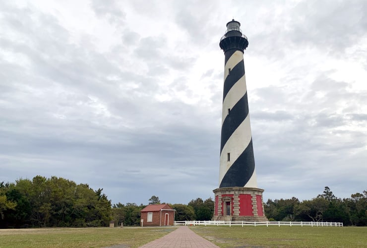 Path to Cape Hatteras Lighthouse