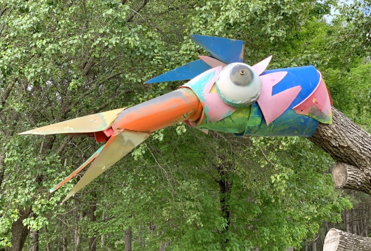 Carrboro Tree Bug NC Roadside Attraction in Nature