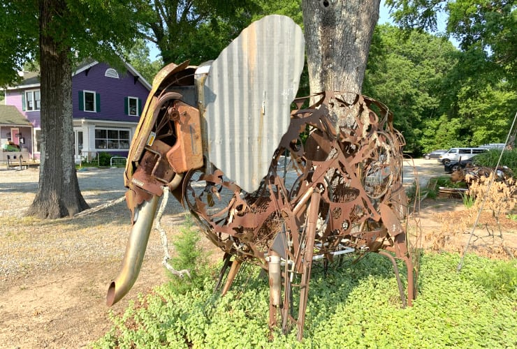 NC Metal Roadside Attractions