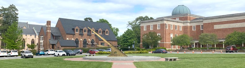 North Carolina Roadside Attractions UNC Sundial