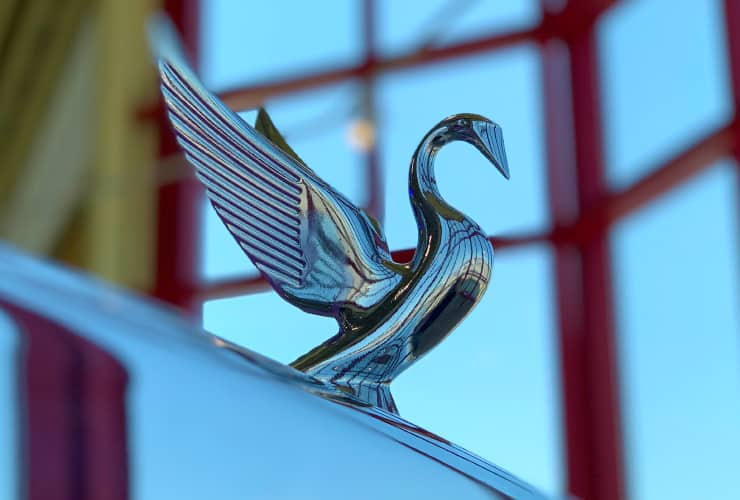 Peterbuilt Swan Hood Ornament