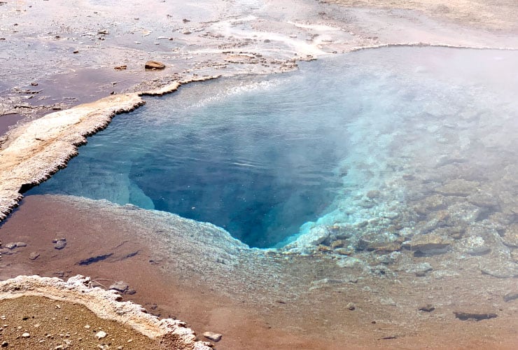 Iceland geothermal and volcanic areas Blesi