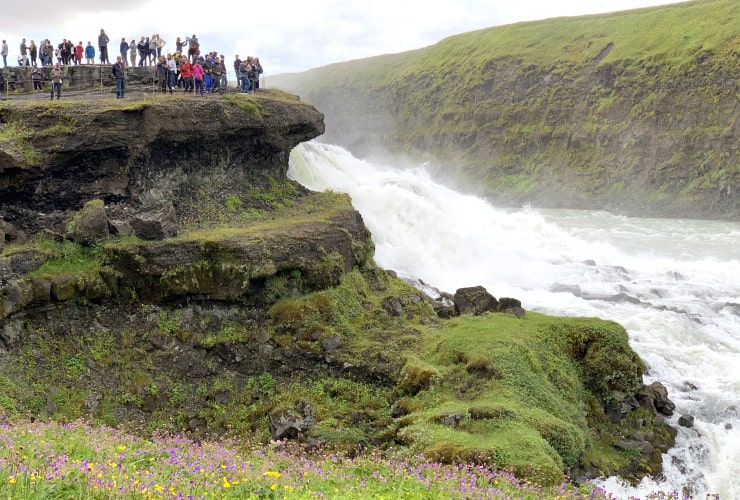 Top of Gulfoss Viewing Platform