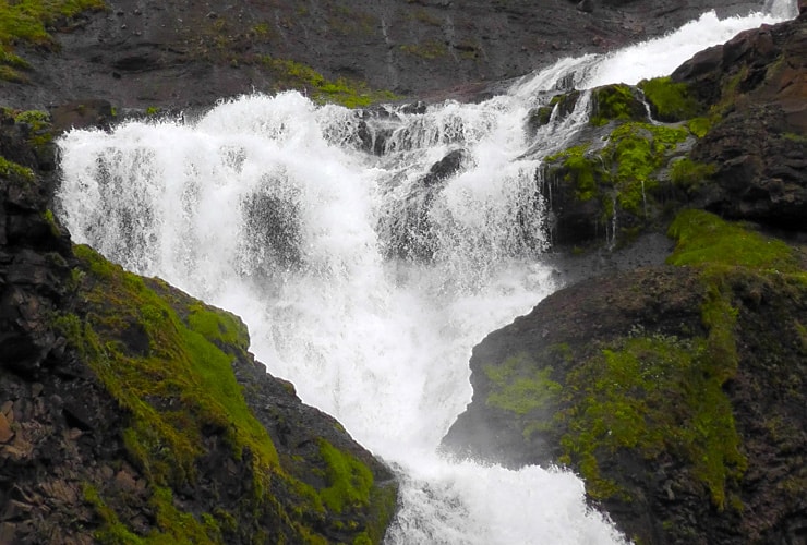 Rjúkandafoss Cascade