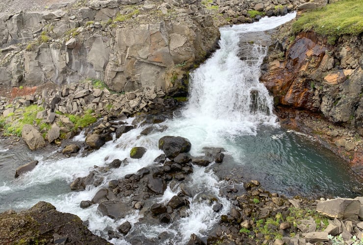 Rjúkandafoss Lower Section