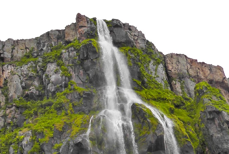 Top of Mígandifoss Iceland