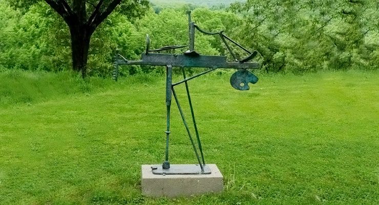 Storm King - David Smith (Portrait of a Lady Painter)