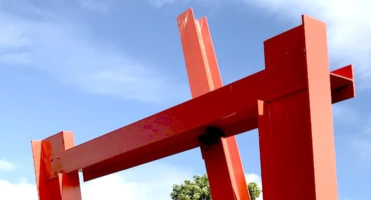 Storm King - Mark di Suvero (Neruda’s Gate)