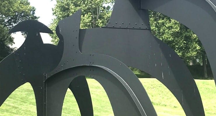 Storm King - Alexander Calder (Black Flag)