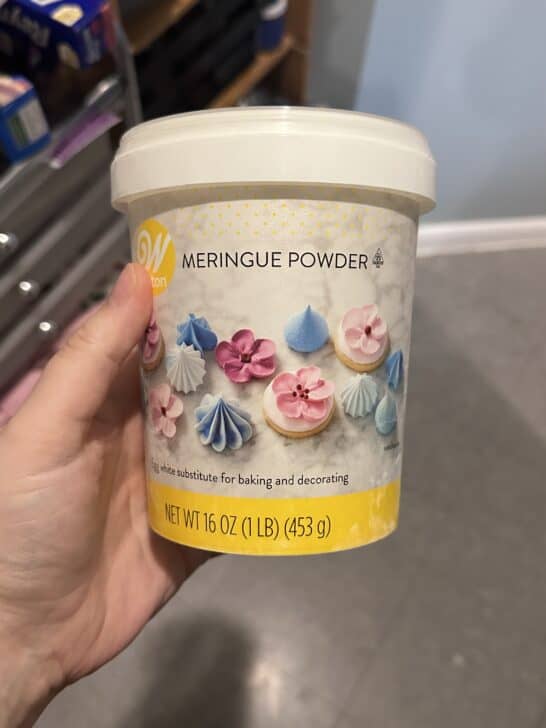 photo of wilton meringue powder use for royal icing recipes