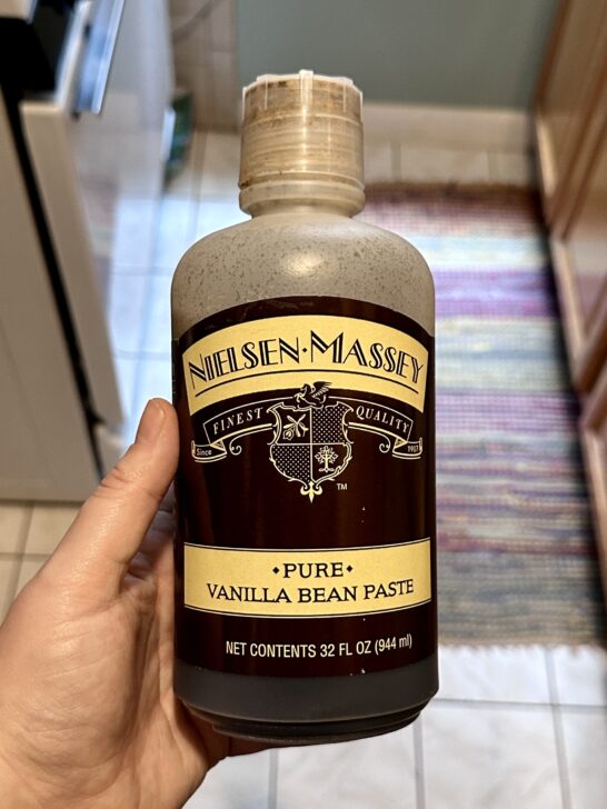photo of vanilla bean paste