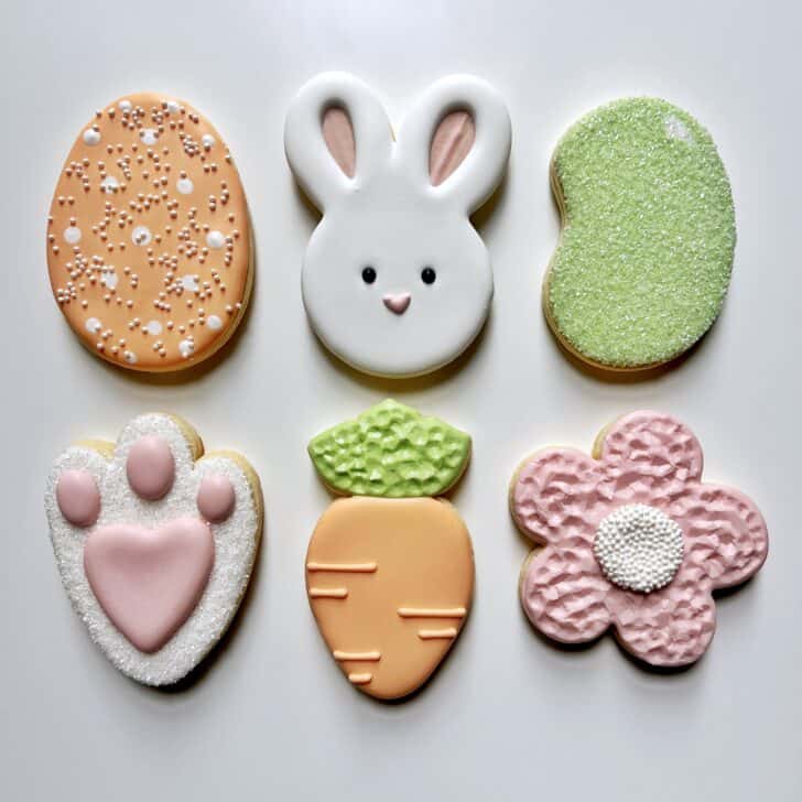 6 easy easter cookies