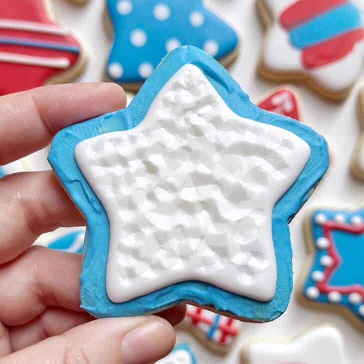 4th of July Cookies ~ 12 Patriotic Star Cookies