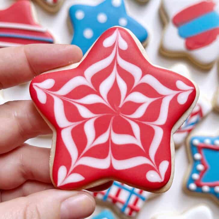 4th of July Cookies ~ 12 Patriotic Star Cookies