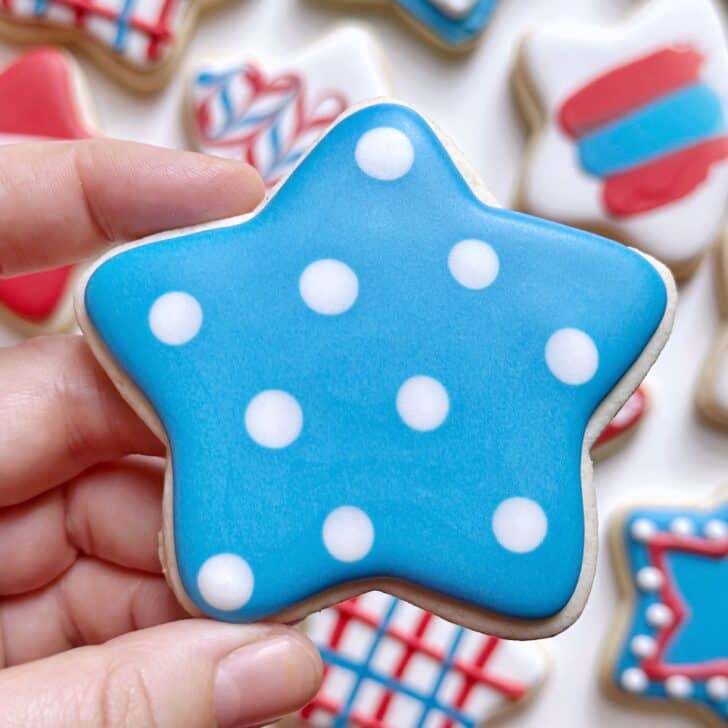 4th of July Cookies ~ 12 Patriotic Star Cookies