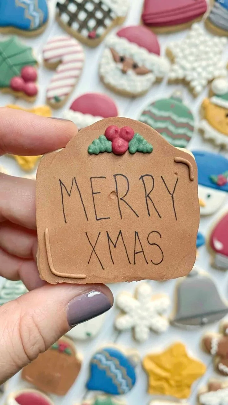Gift Tag Cookies