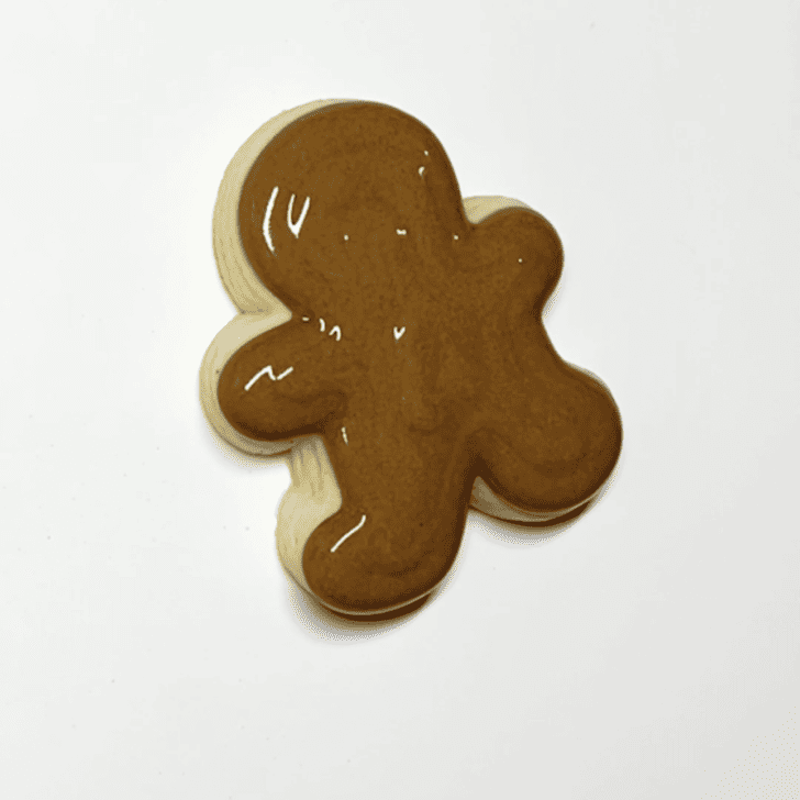 Step-by-Step Decorating Instructions for Mini Gingerbread Man Cookies