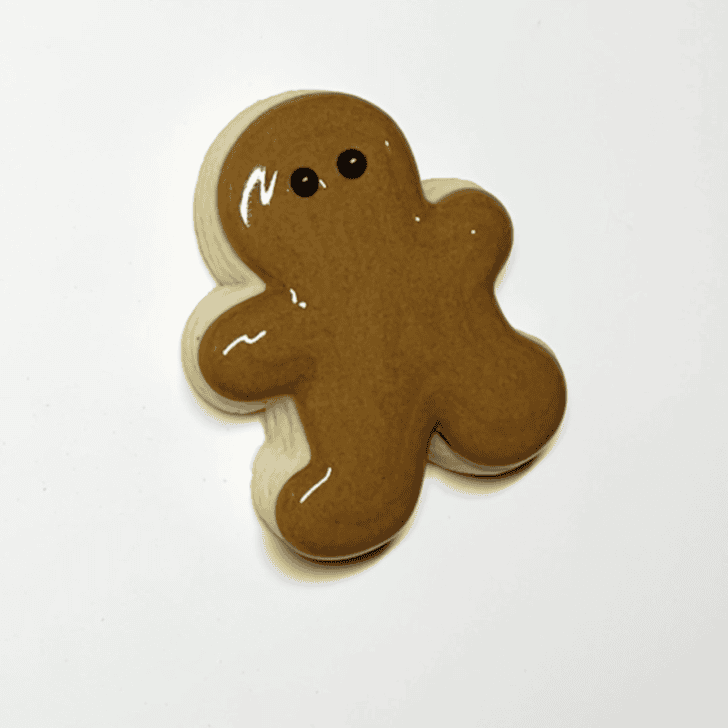 Step-by-Step Decorating Instructions for Mini Gingerbread Man Cookies