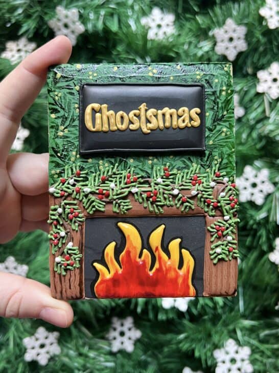 cookie decorating brand partnership with CBS and Ghostsmas