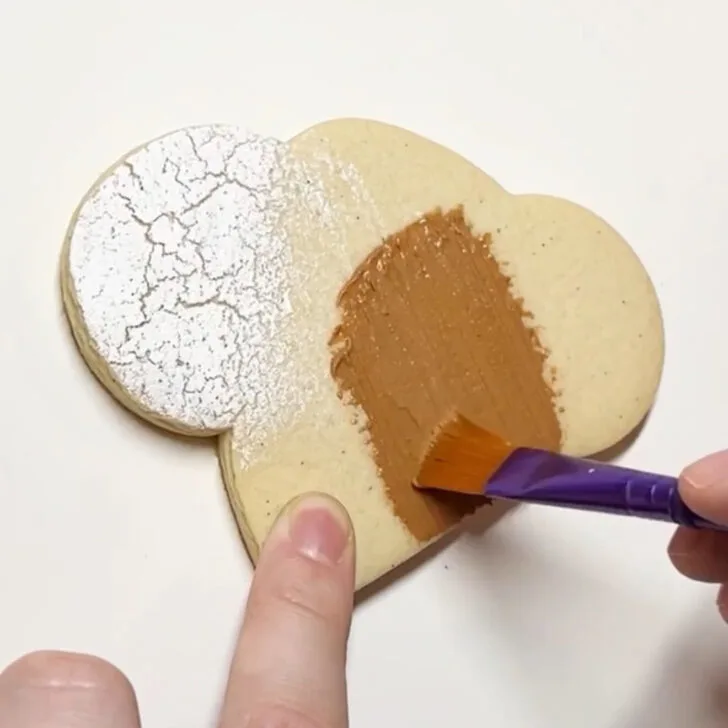 how to decorate Easter Tomb Cookies with royal icing