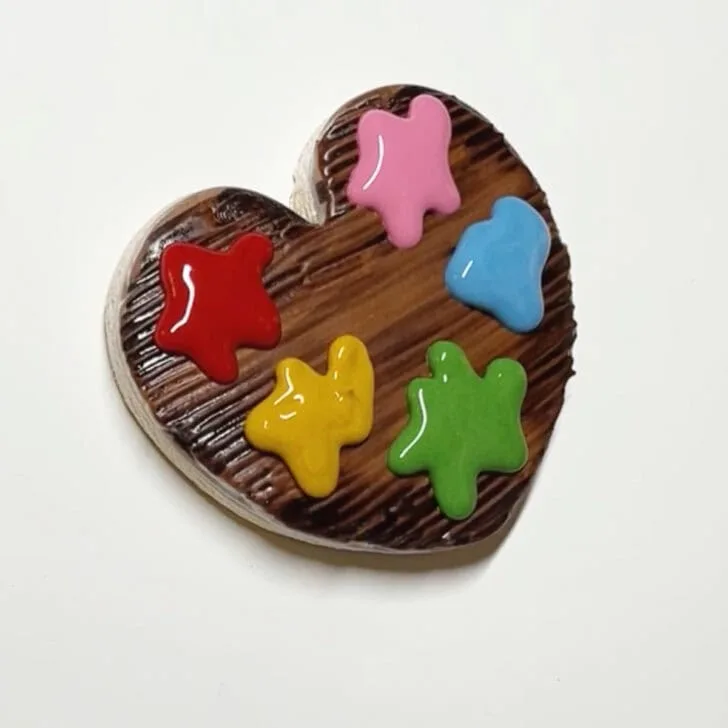 how to decorate paint palette cookies decorated with royal icing
