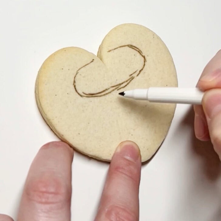 how to decorate teacher fuel cookies with royal icing