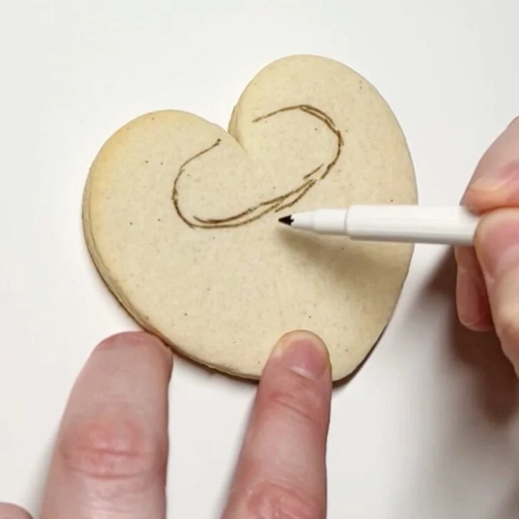 how to decorate teacher fuel cookies with royal icing