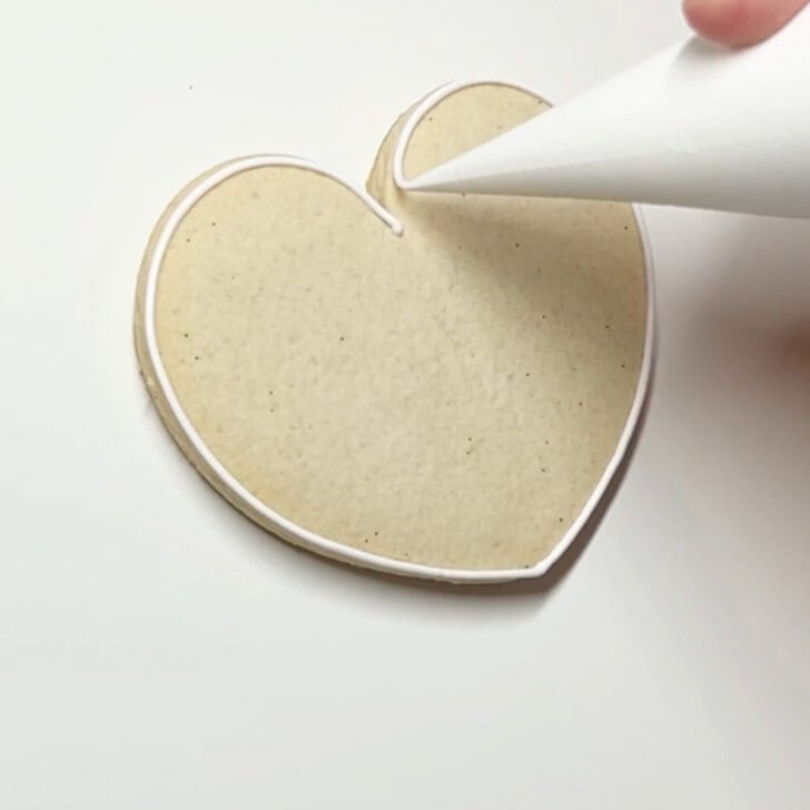 how to decorate teaching is a work of thank you cookies with royal icing