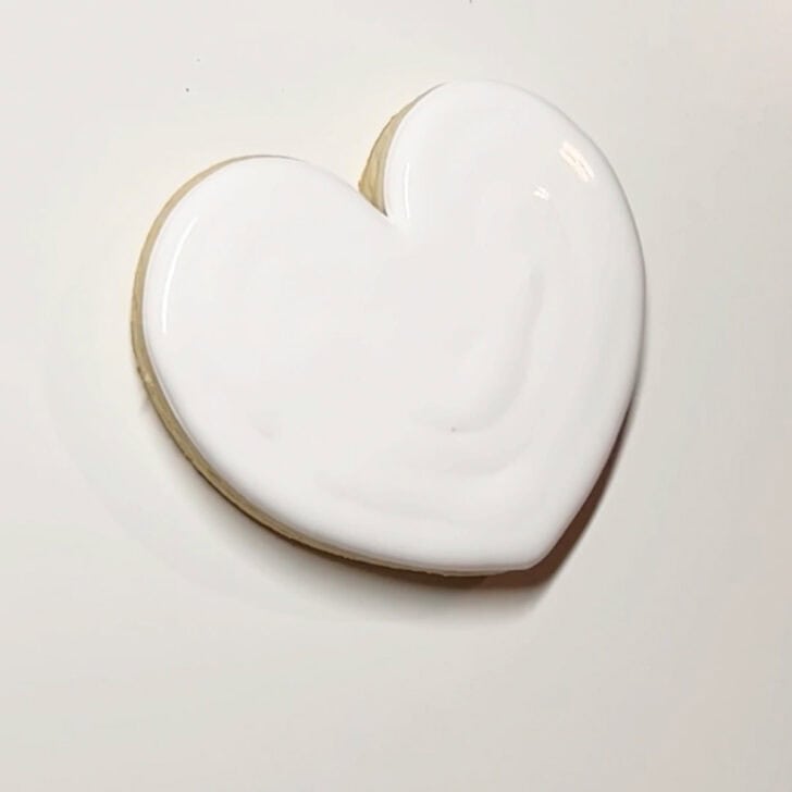 how to decorate teaching is a work of thank you cookies with royal icing