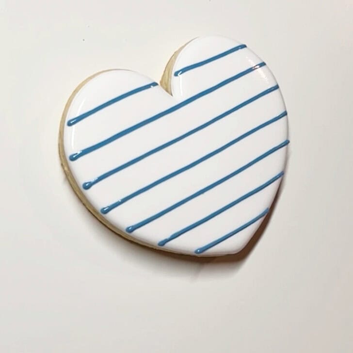 how to decorate teaching is a work of thank you cookies with royal icing