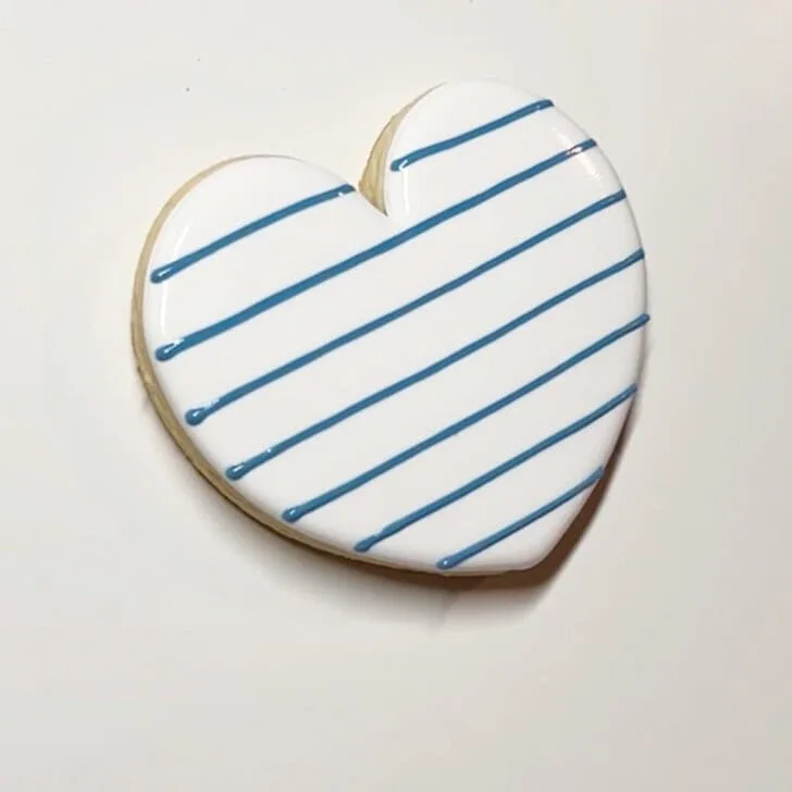 how to decorate teaching is a work of thank you cookies with royal icing