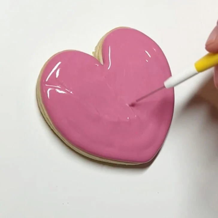 how to decorate self care cookies with royal icing