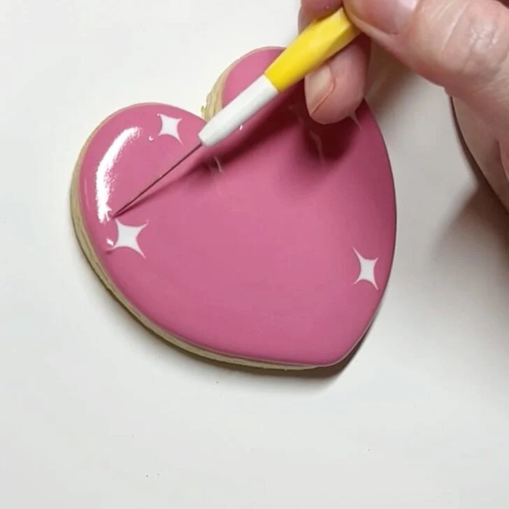 how to decorate self care cookies with royal icing