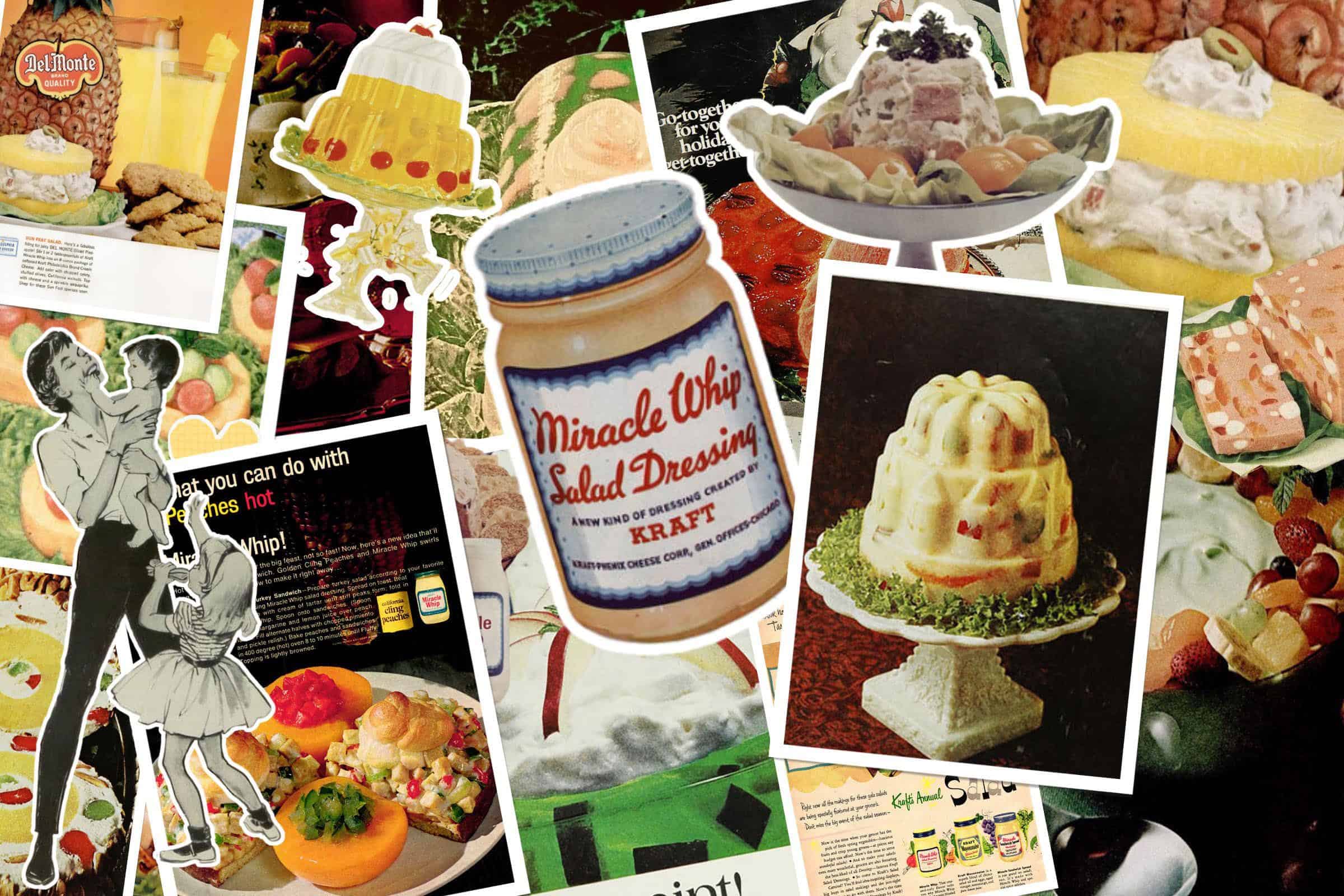Vintage Miracle Whip Recipes Heading