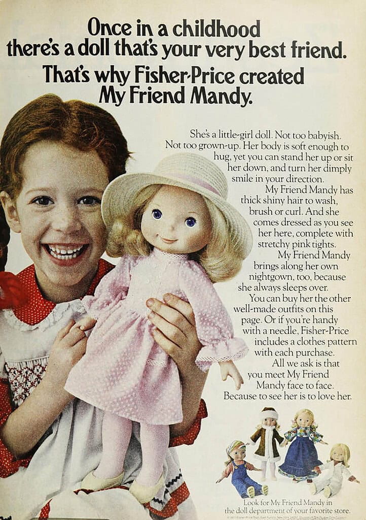 Popular Toys 1977 - My friend Mandy