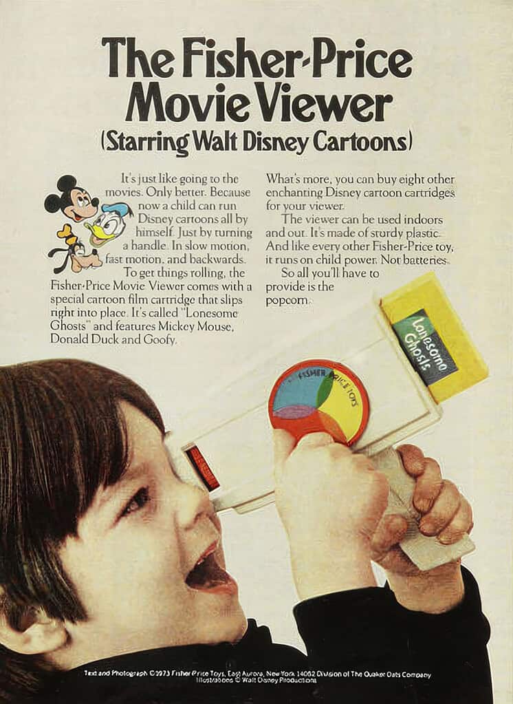 Popular Toys 1973 - Fisher Price Movie Viewer