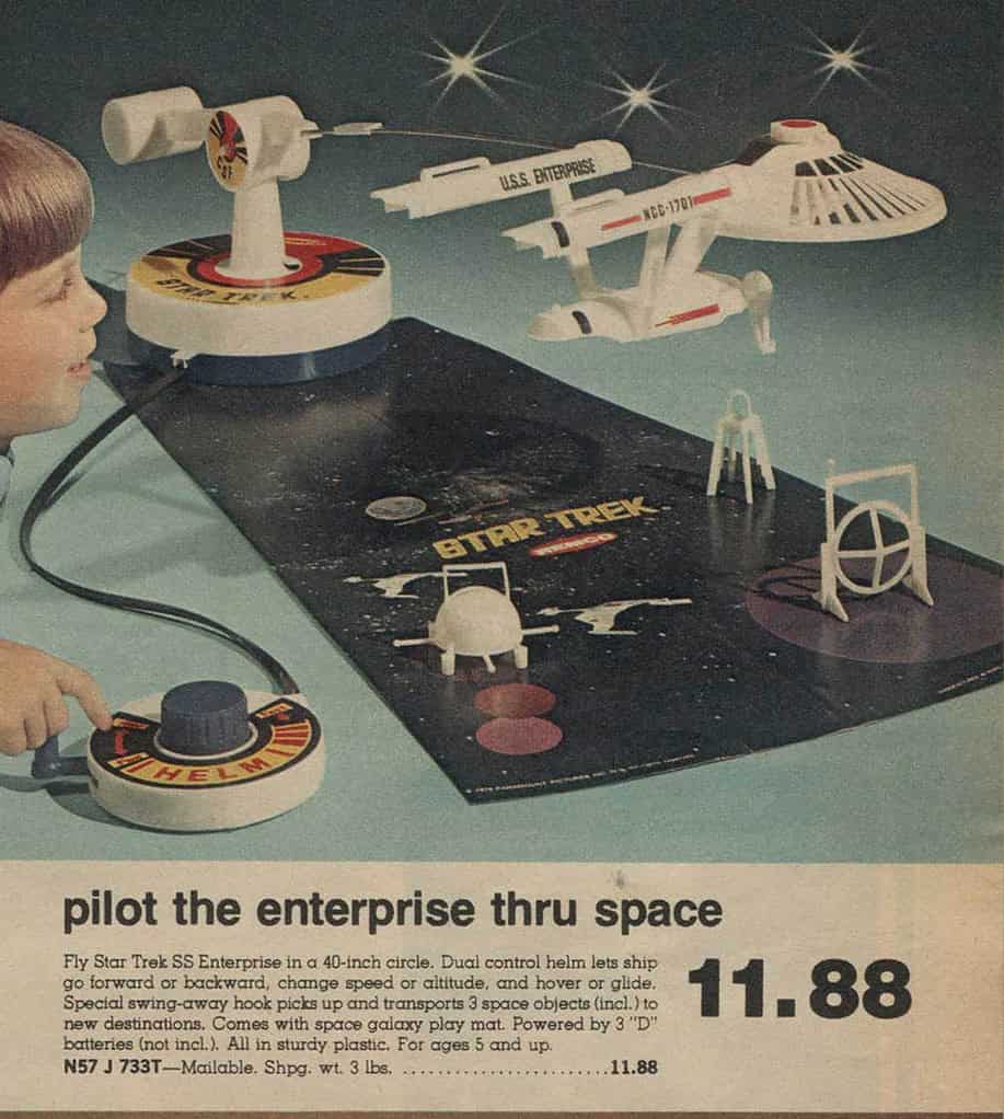 Popular Toy 1976 - Flying Star Trek Enterprise