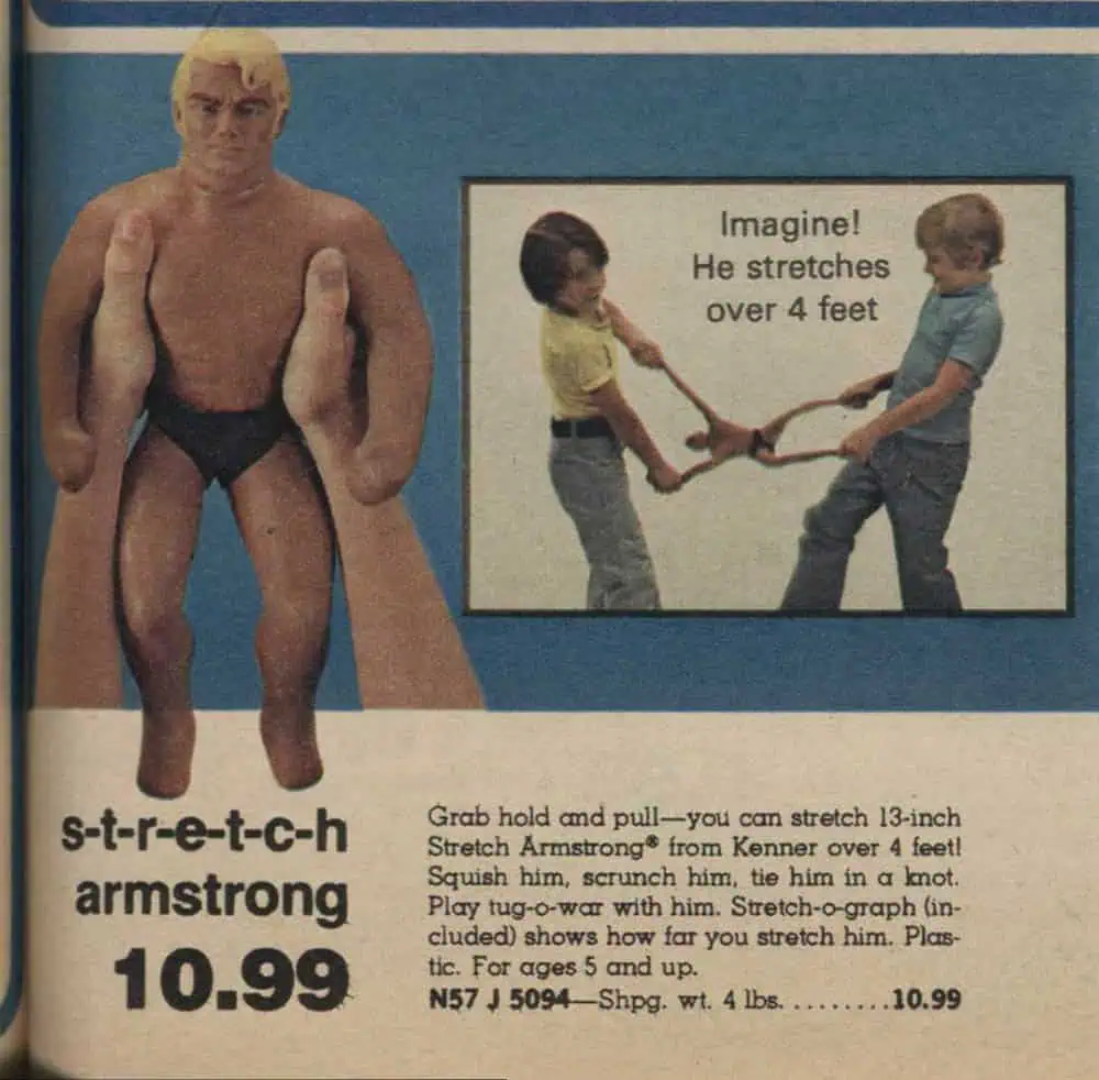 Popular Toy of 1976 Stretch Armstrong