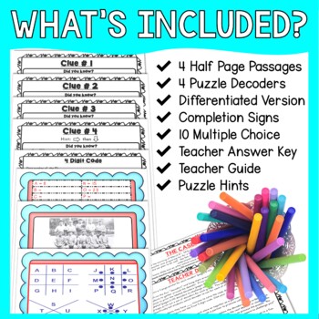 Growth Mindset #2 ESCAPE ROOM - Reading Comprehension - Back to School - Image 2