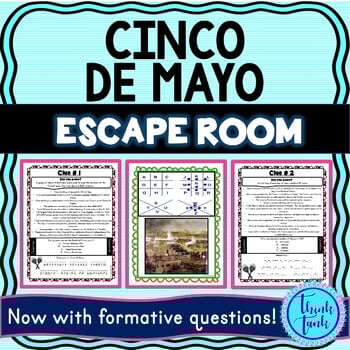 Cinco de Mayo ESCAPE ROOM - Fun Facts, May 5th, Mexico, Battle of Puebla