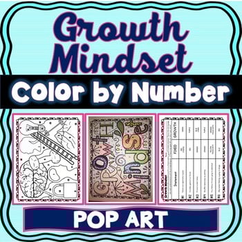 Growth Mindset: Color by Number