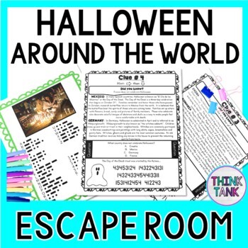 Halloween Around the World Escape Room!   Halloween-like traditions