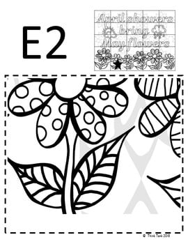 Spring Collaborative Poster! April Showers - Team Work Activity - Image 2