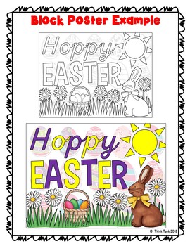 Easter Collaborative Poster! - Team Work Activity - Hoppy Easter - Image 2