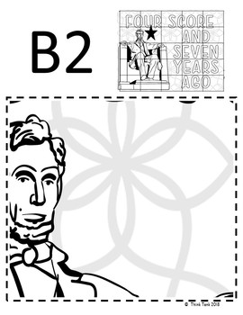Abraham Lincoln Collaborative Poster! Team Work - Gettysburg Address - Image 3